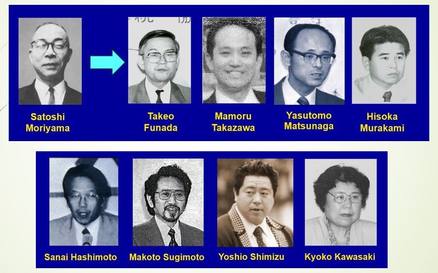 The main Japanese pastors-deprogrammers. Courtesy of Shunsuke Uotani.