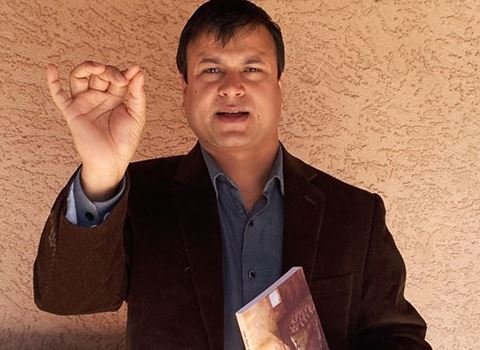 Nepalese journalist and human rights lawyer Jit Man Basnet, one of the complainants in the case decided by the U.N. Human Rights Committee in 2014. From X.