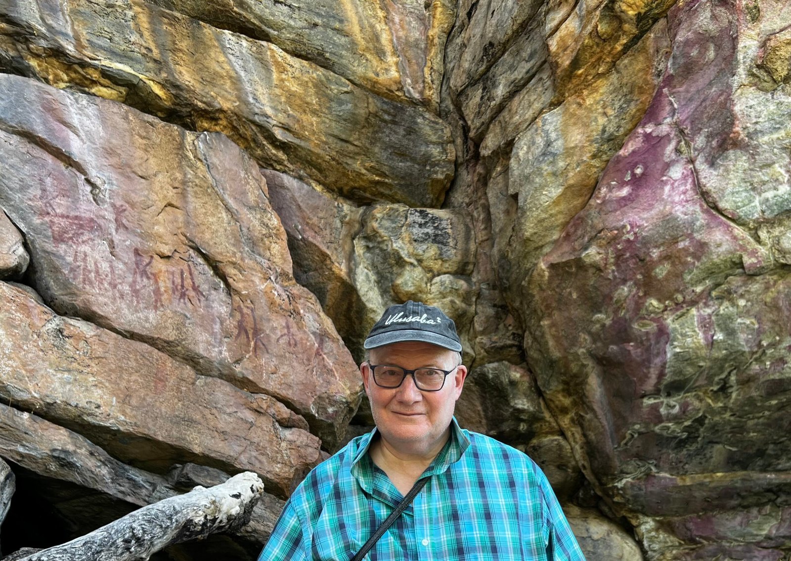 Massimo Introvigne at Tsodilo Hills in 2024.