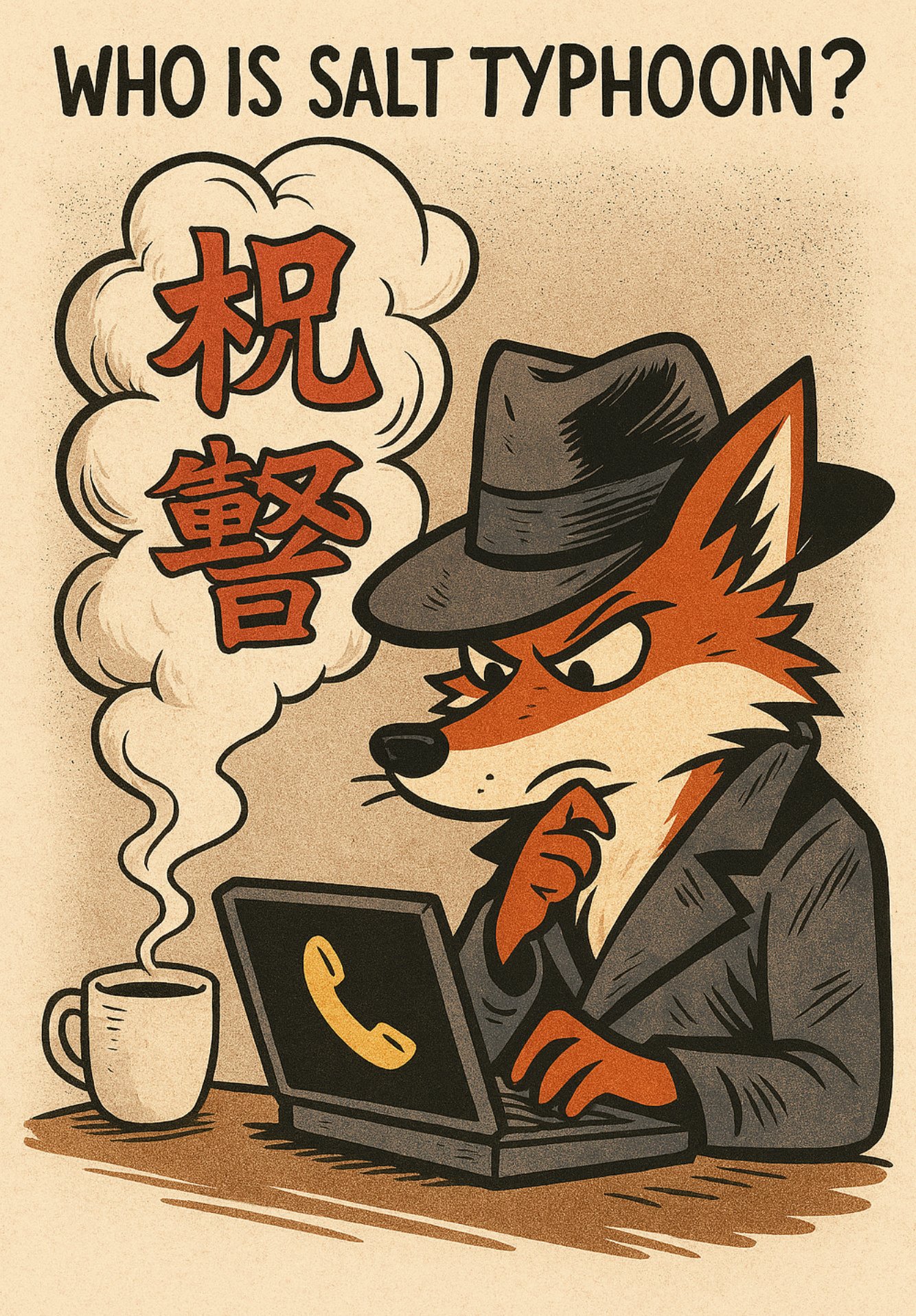 Unmasking the digital storm, one paw at a time. AI-generated.