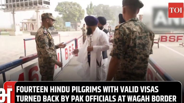 Media coverage of the Wagah border incident. Screenshot.