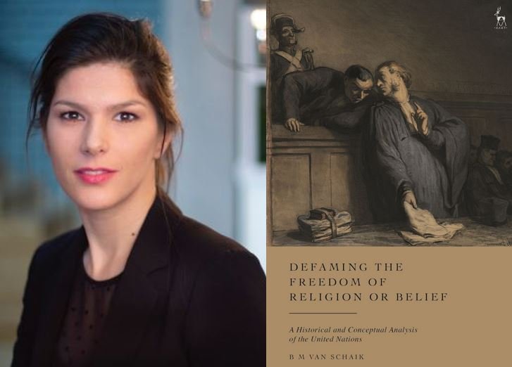 Mirjam van Schaik and her new book.