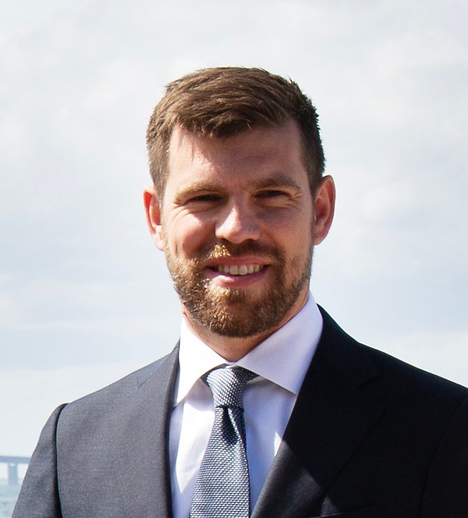 Minister Morten Dahlin. Credits.