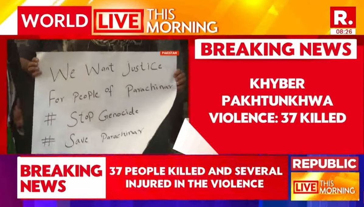 Media coverage of the violence in Khyber Pakhtunkhwa.