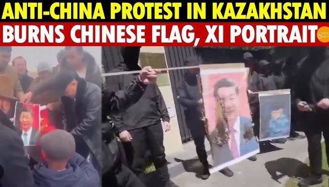 Media coverage of the flag-burning incident.