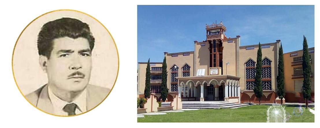 José María González (1913–1977) and the Templo Mayor of El Buen Pastor in San Pedro Totoltepec, Mexico.