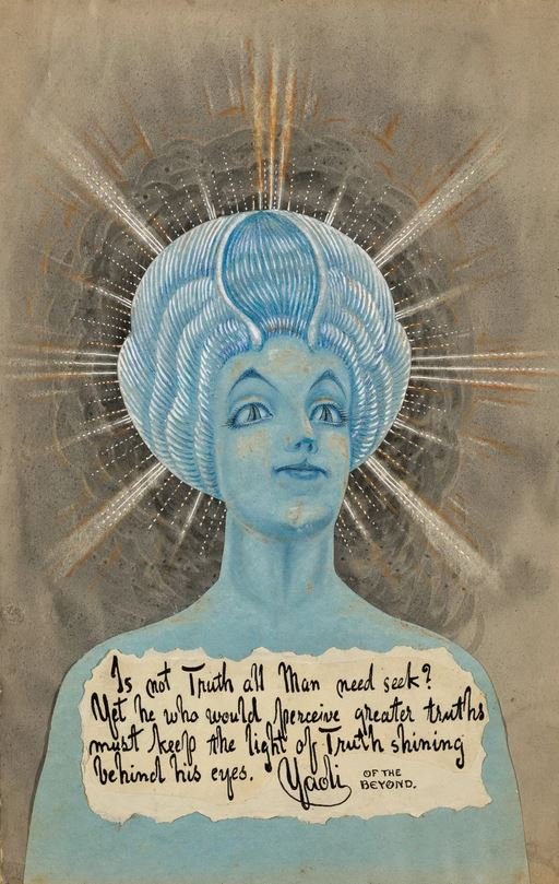 &ldquo;Yaoli of the Beyond.&rdquo; From the Ricco/Maresca catalogue of the 2022 exhibition.