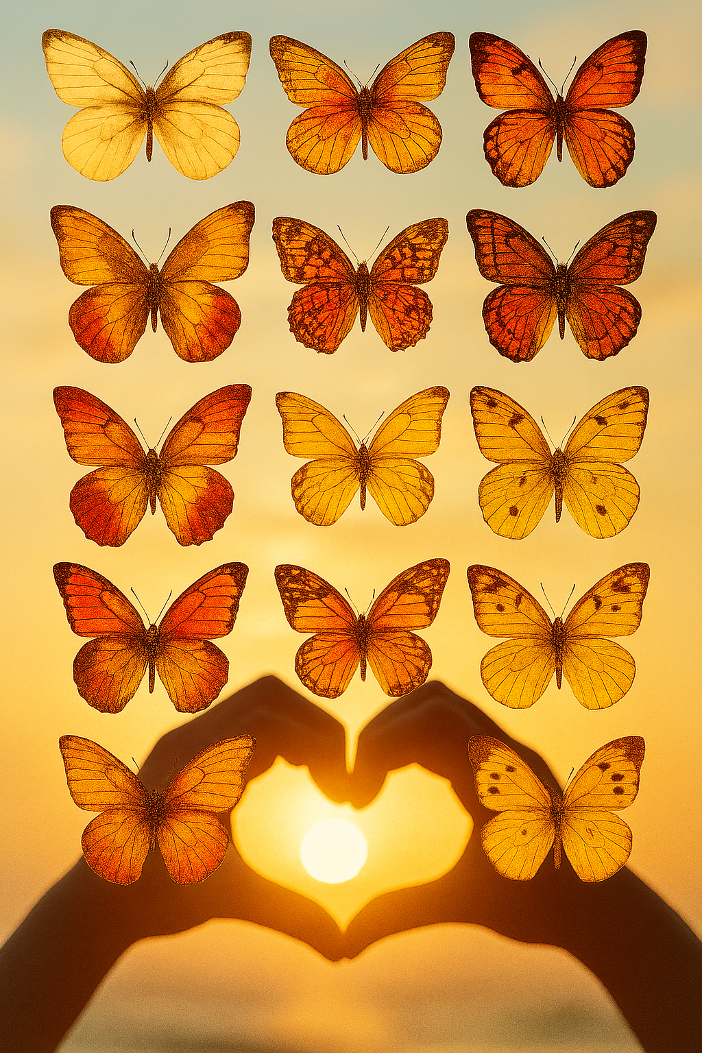 The beauty of human rights. AI elaboration based on UN posters.