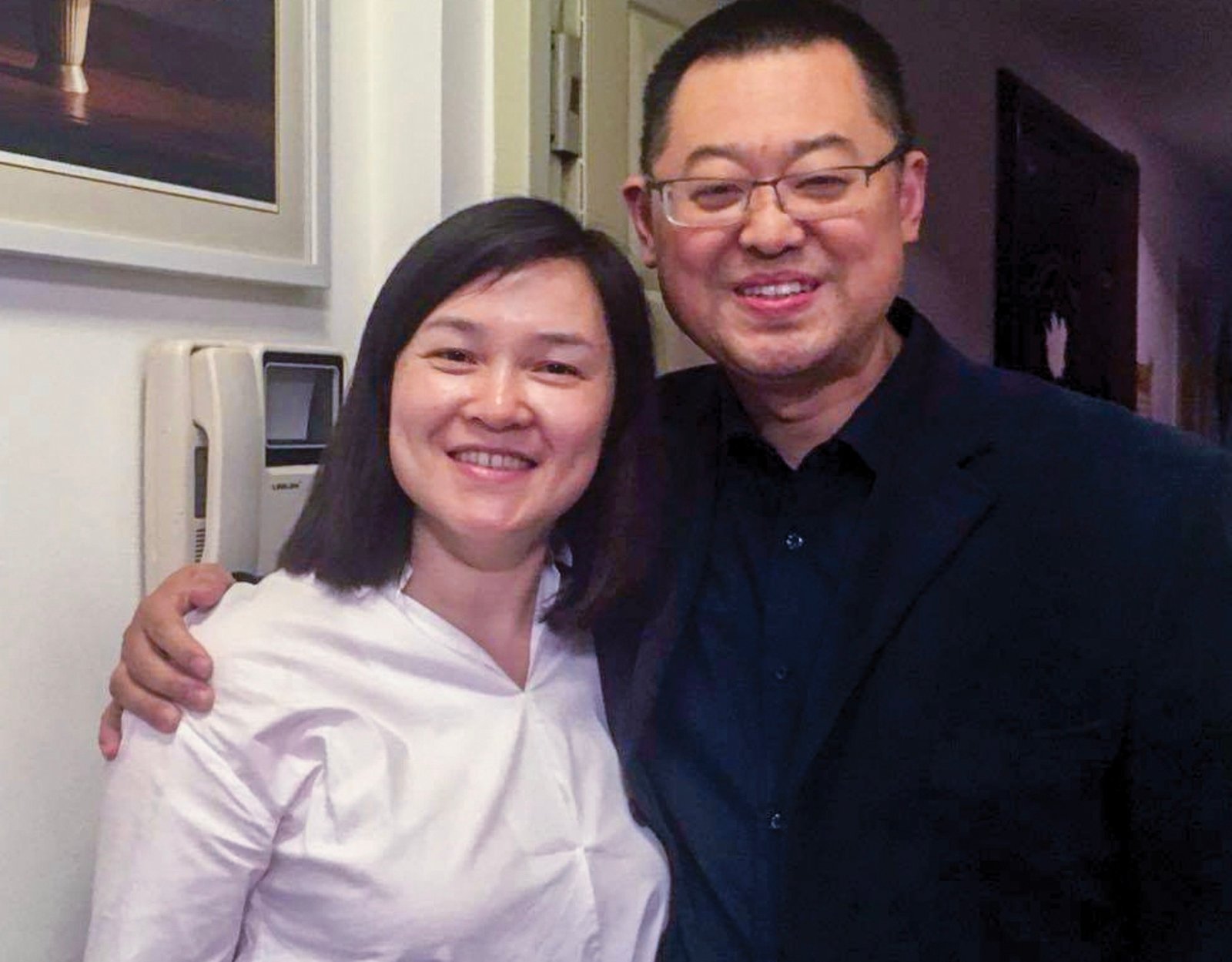 Early Rain’s detained Pastor Wang Yi and his wife. From Radio Free Asia.