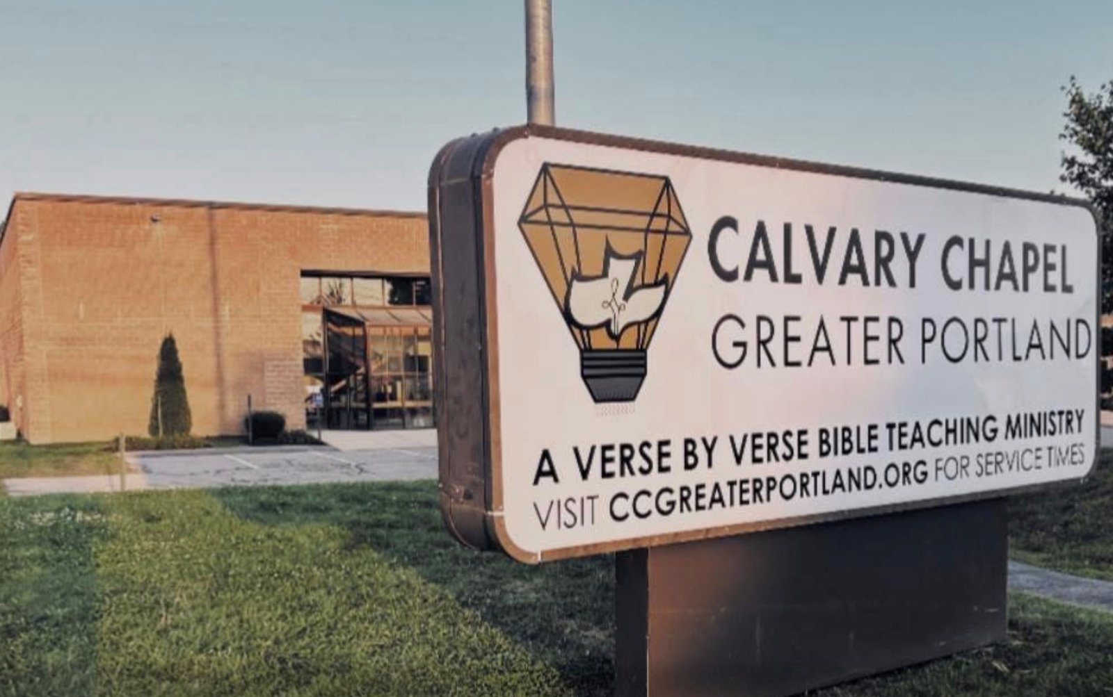 Calvary Chapel church in Portland, Maine.