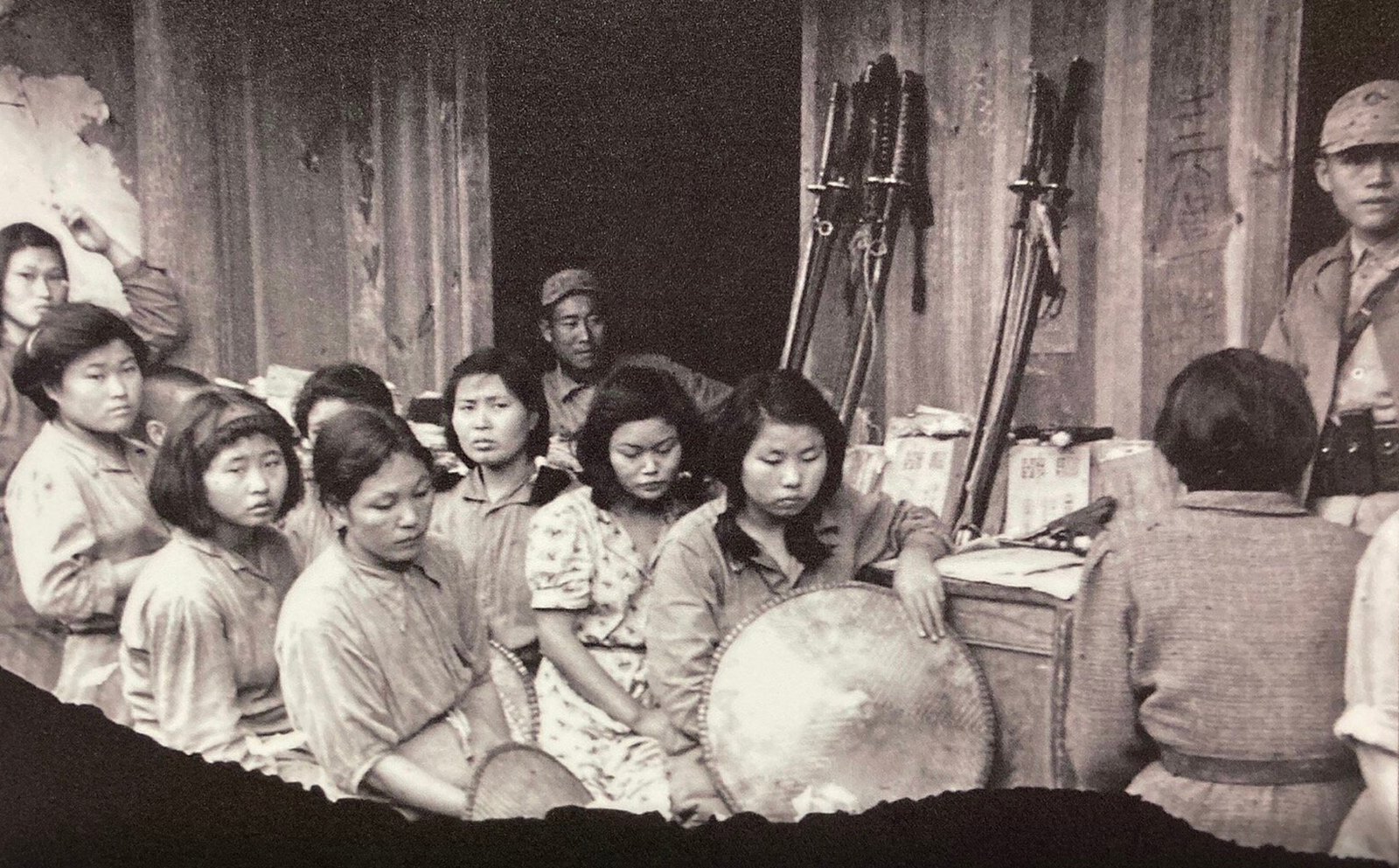 Taiwanese comfort women photograph. From the Ama Museum.