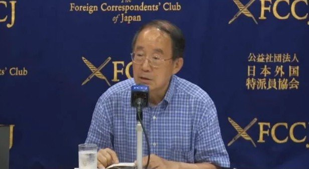 Attorney Hiroshi Yamaguchi, one of the founders of the National Network of Lawyers Against Spiritual Sales. Screenshot.