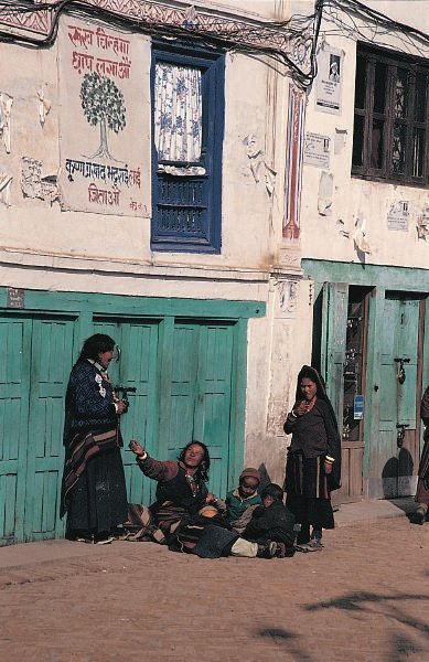 Tibetan refugees in Nepal. Credits.