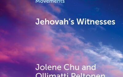 A New Book on the Jehovah&rsquo;s Witnesses from Cambridge University Press