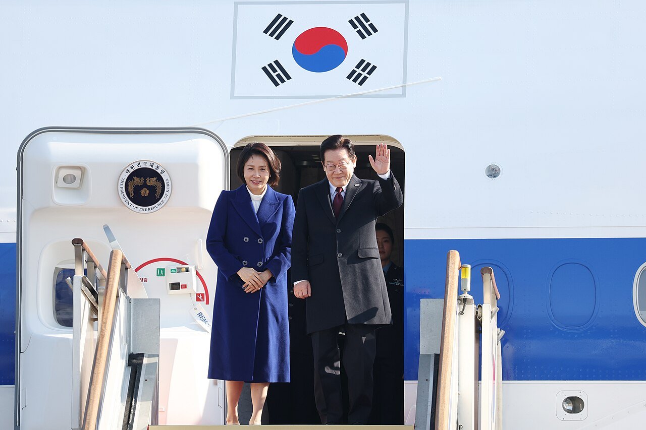 President Lee Jae Myung leaves Korea for his trip to China, January 4, 2026. Credits.