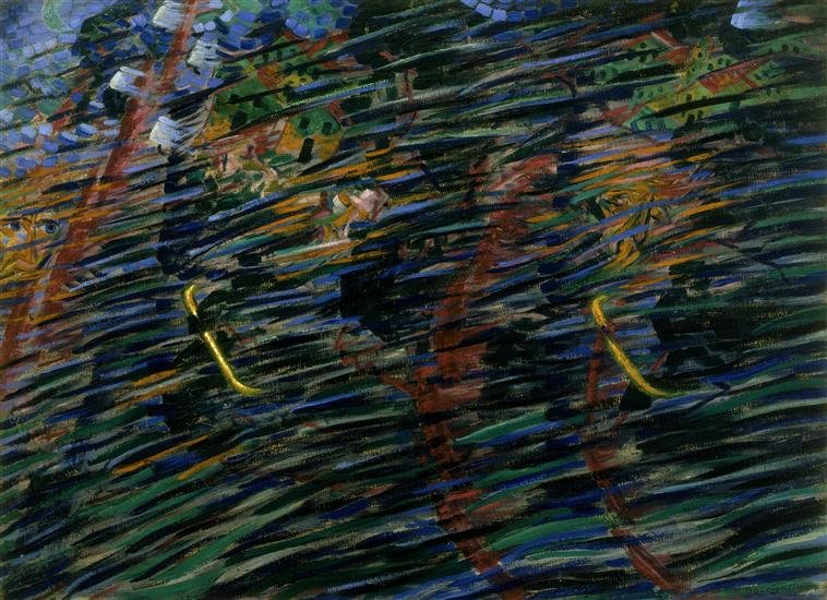 Umberto Boccioni, &ldquo;Stati d&rsquo;animo III&rdquo; (1911). Credits.