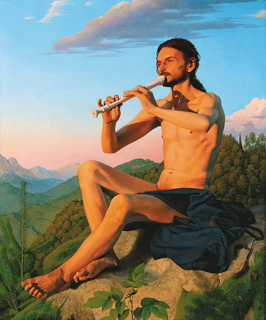Sunset Melody,&rdquo; a 2003 painting by Vissarion.