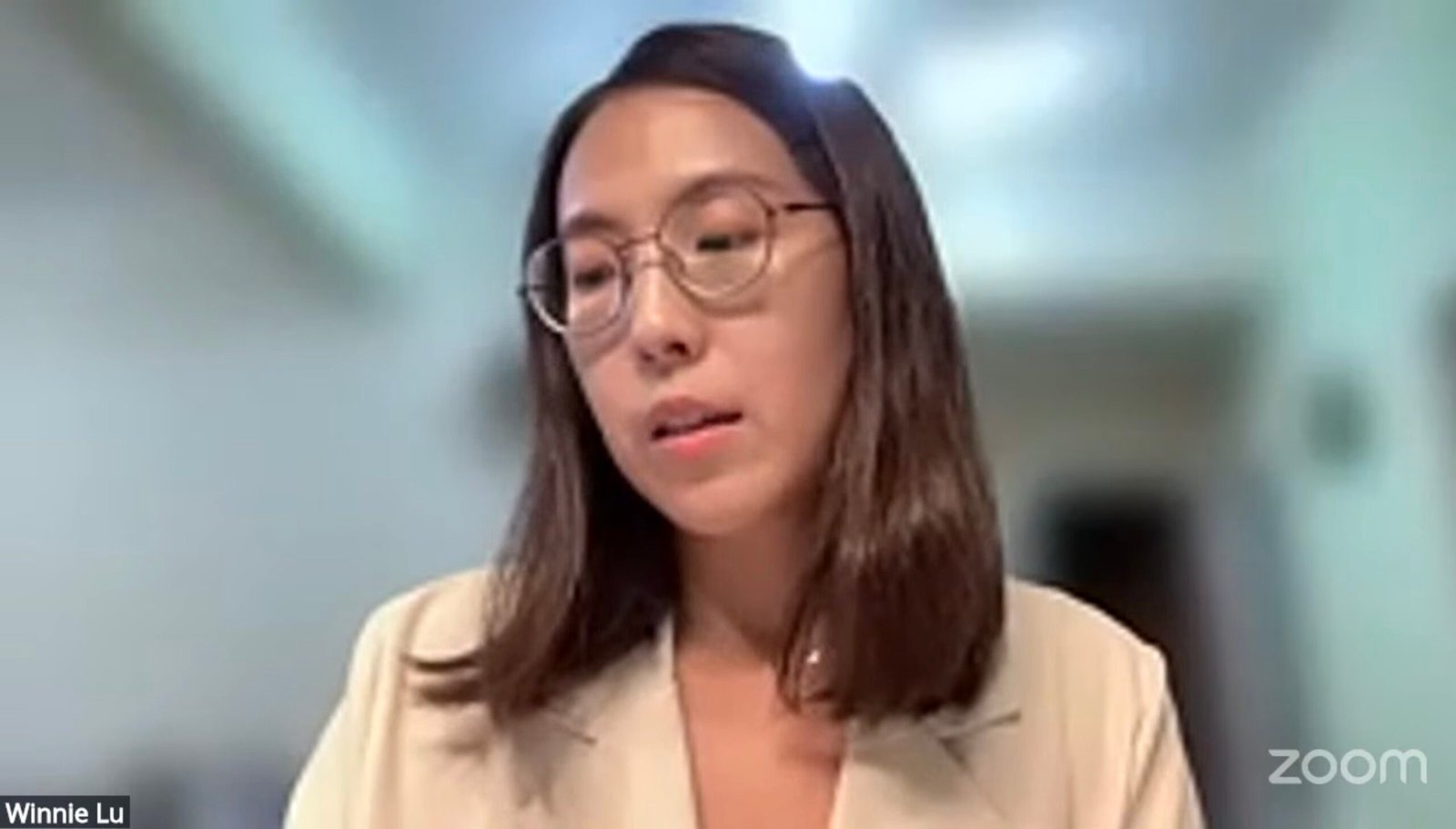 Winnie Lu’s testimony.