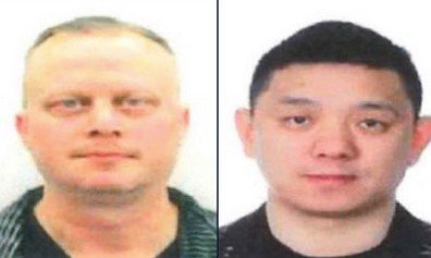 Matthew Ziburis and his &ldquo;handler,&rdquo; Chinese intelligence agent Qiang Sun. Source: FBI.