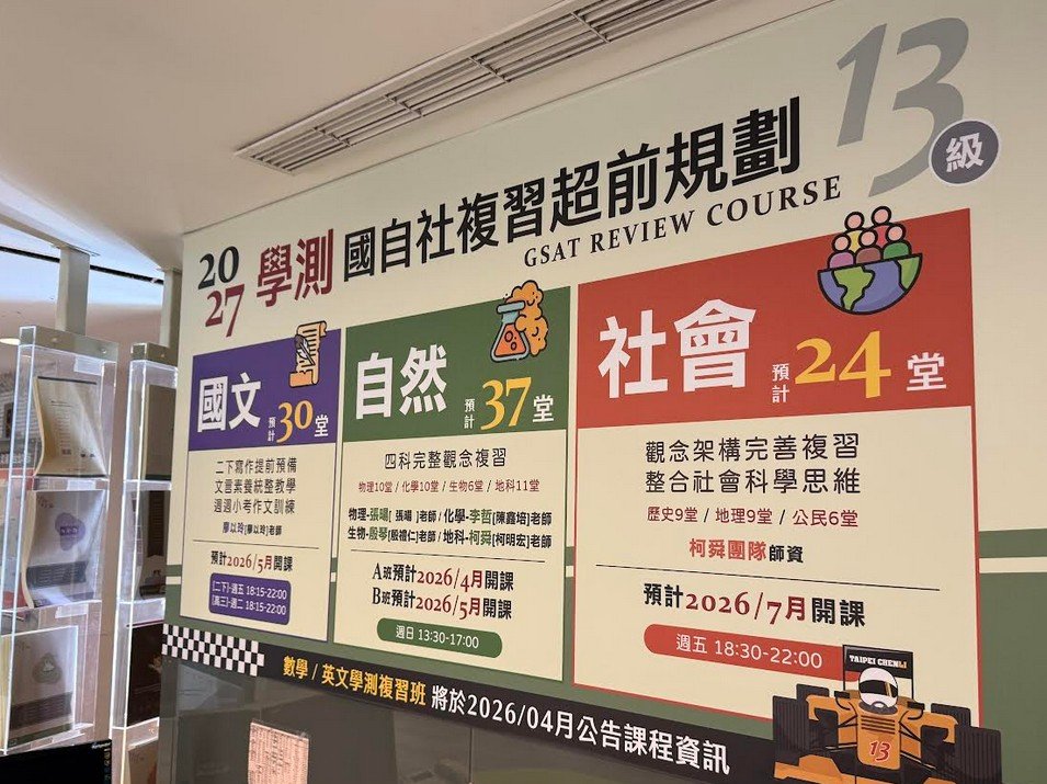 What Tai Ji Men is not: courses of a cram school in Taiwan.