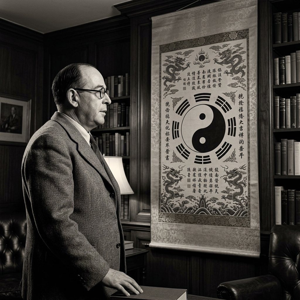 C.S. Lewis and the Tao. AI-generated.