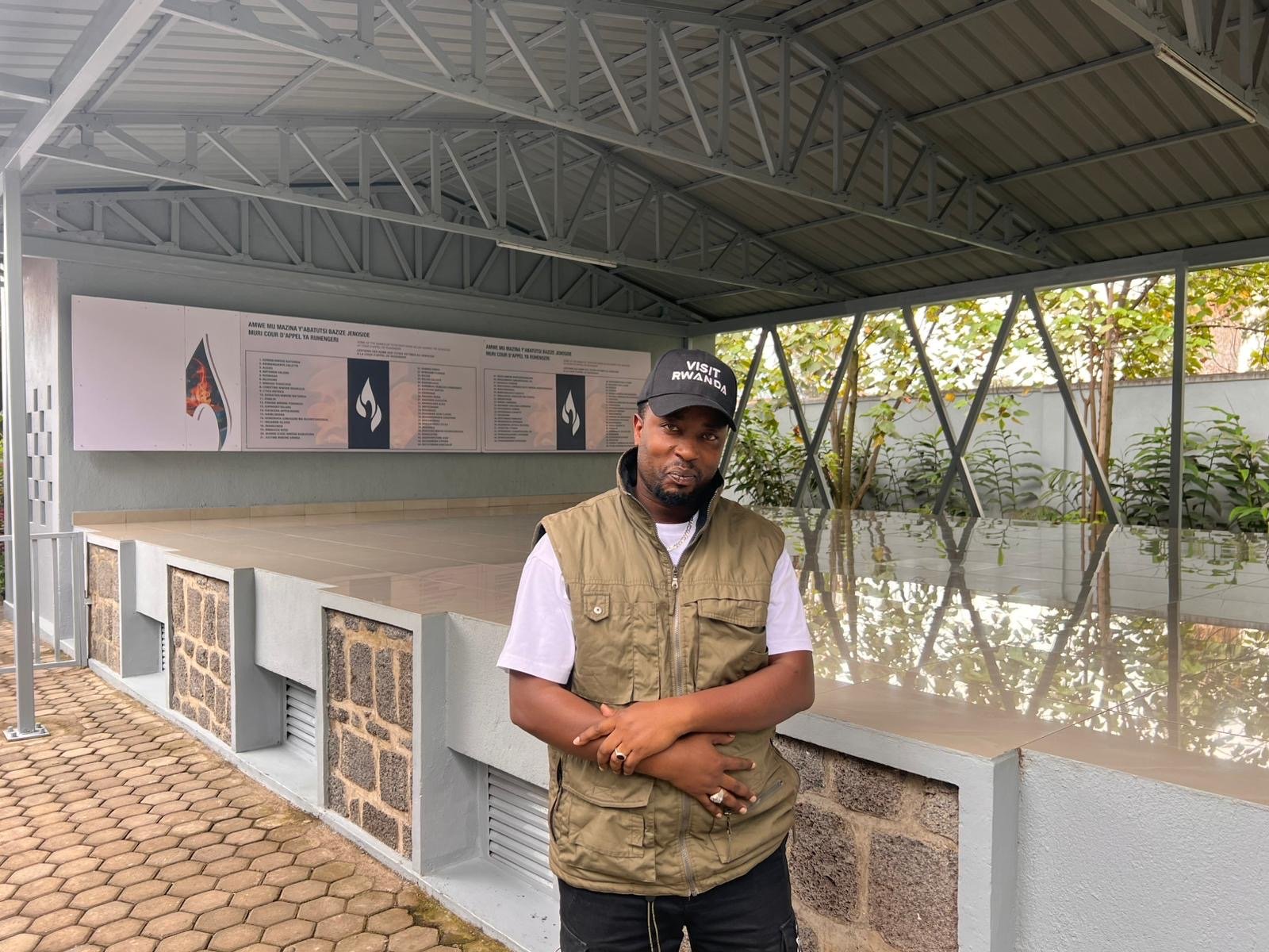 Fidèle explains what happened at the Ruhengeri Court of Appeal, now another memorial museum.