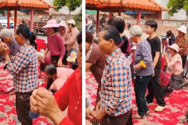Believers were compelled to worship from outside the temple.