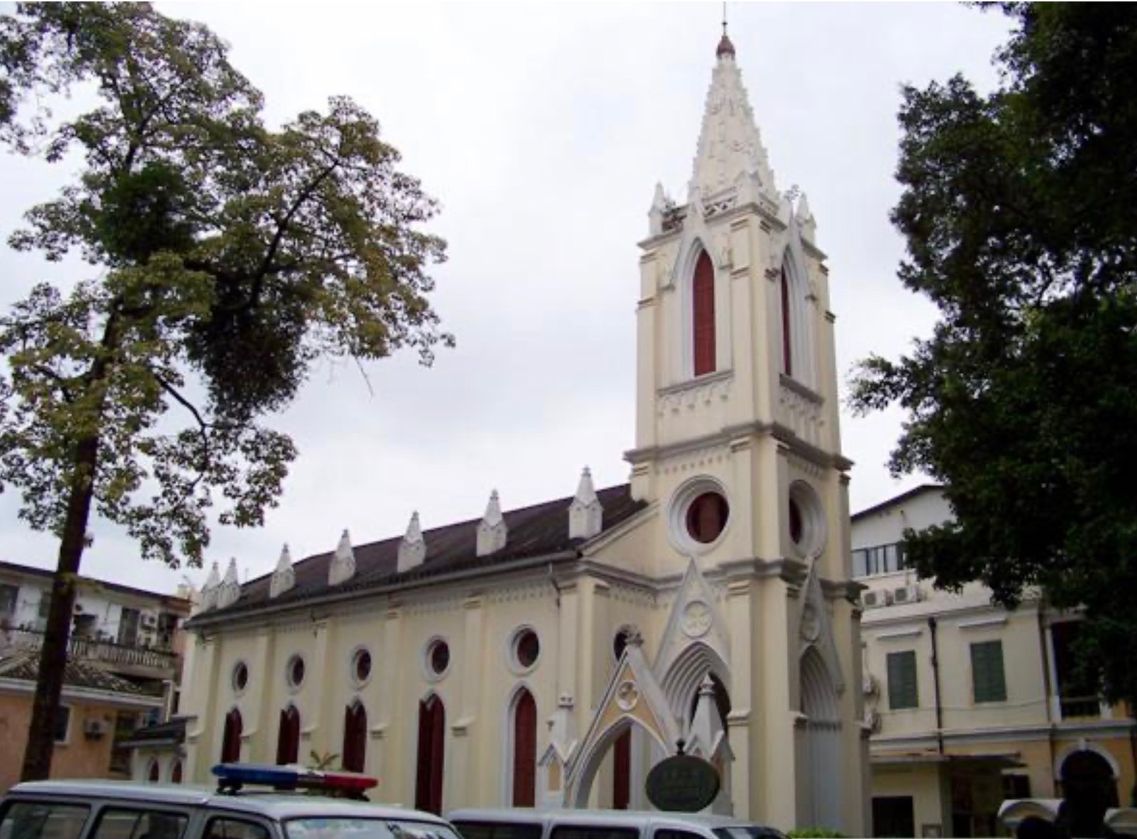 Three-Self Shamian Church in Guangzhou, Guangdong. From Weibo.