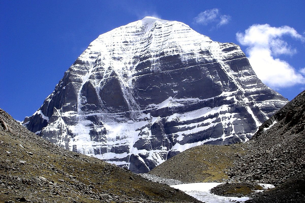 A view of Mount Kailash. Credits.
