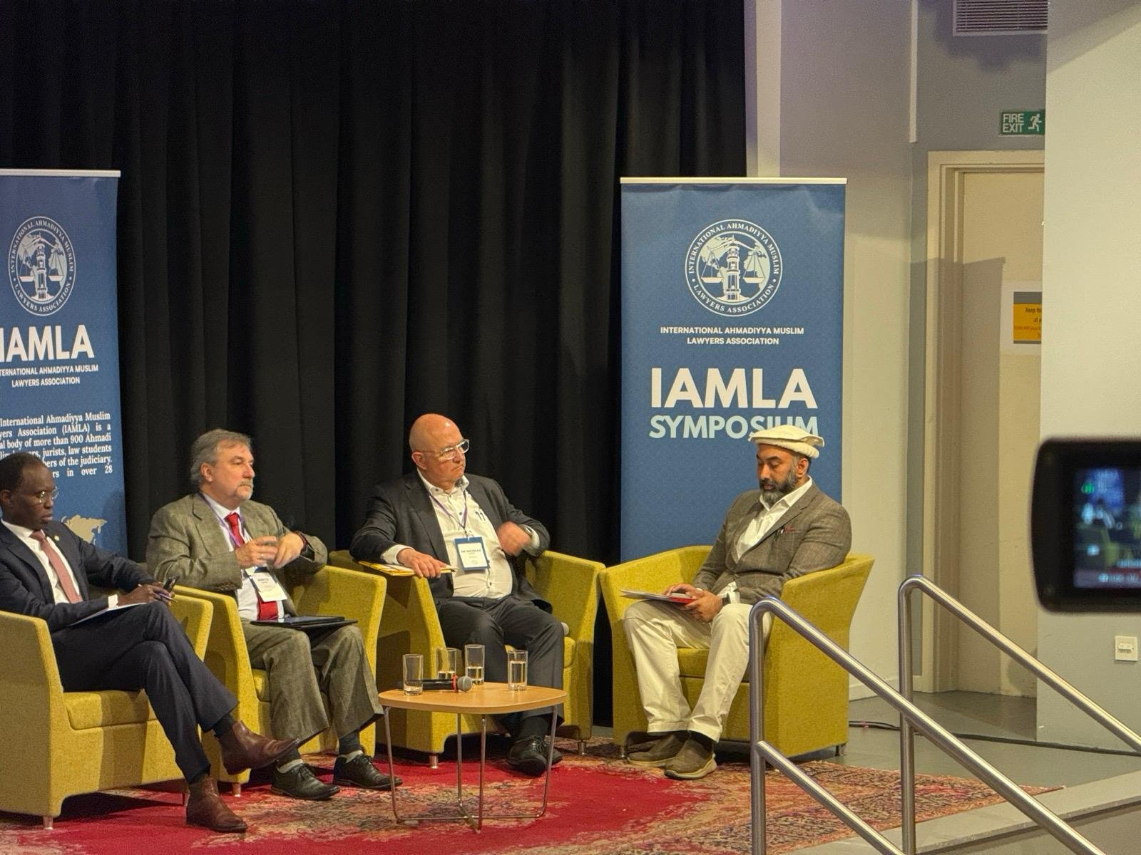 Marco Respinti&rsquo;s panel at the IAMLA symposium.