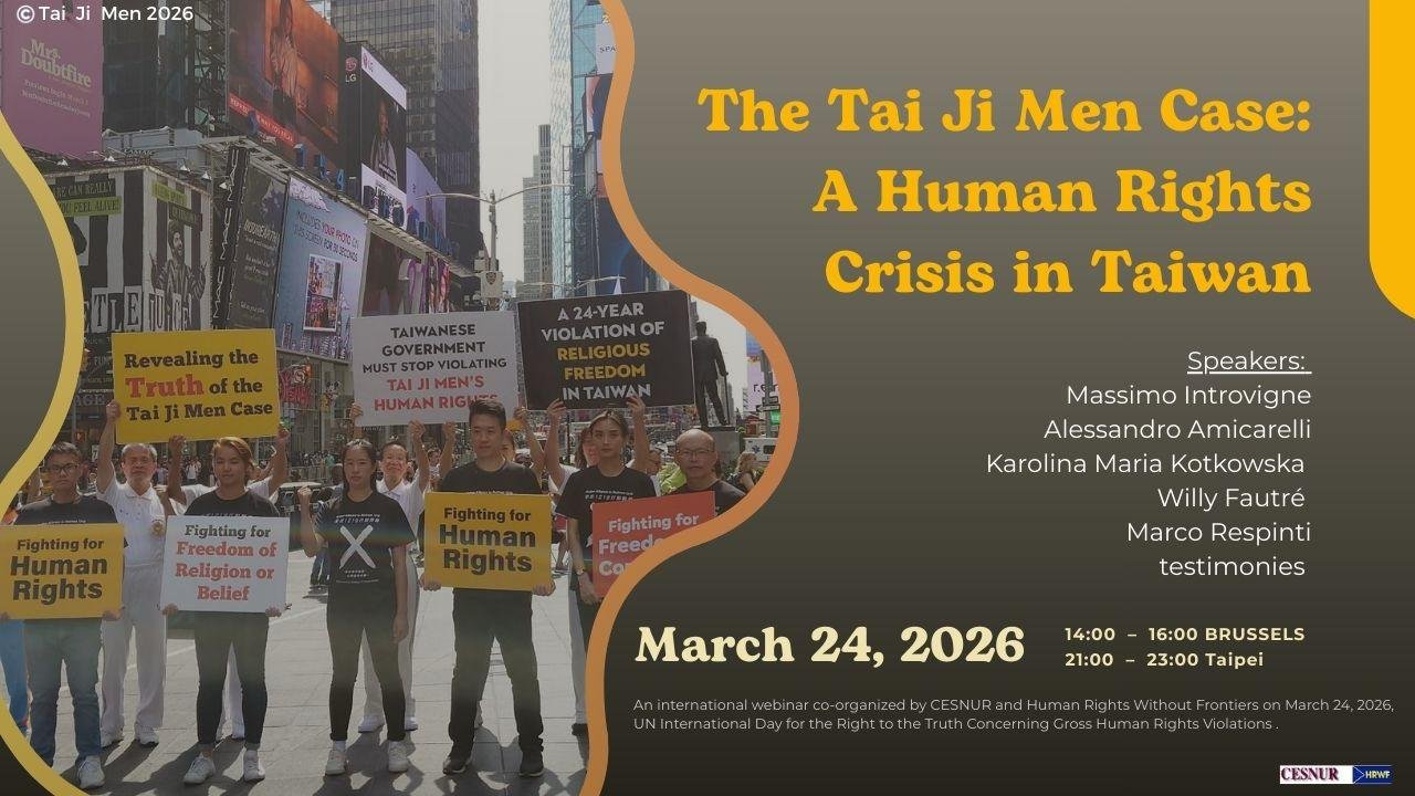 A Human Rights Crisis in Taiwan: The Tai Ji Men Case