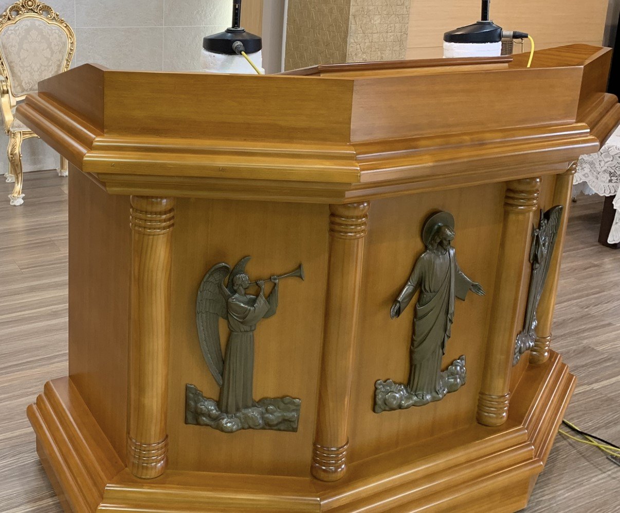 Inside a CGM church in Taiwan.