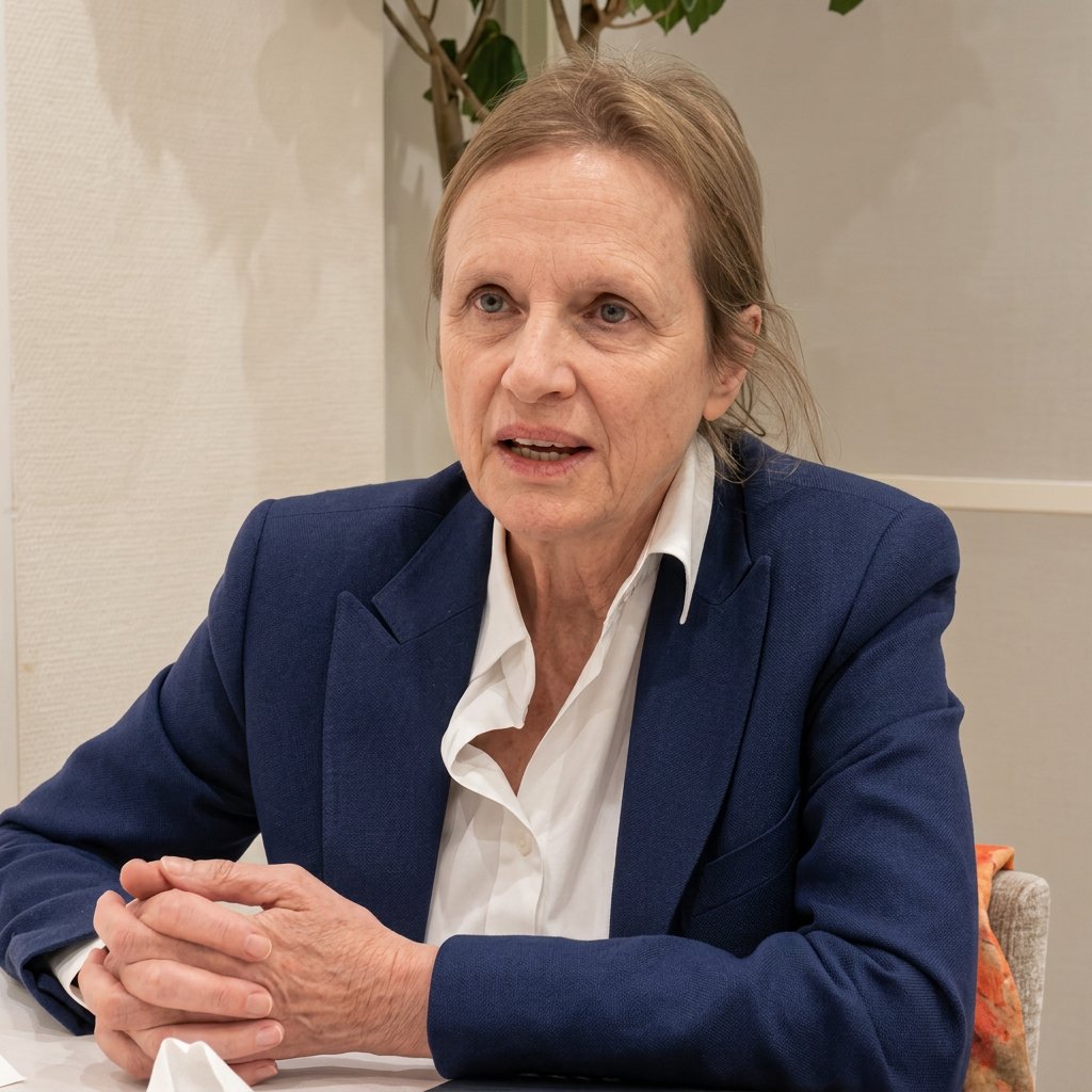  Patricia Duval discussing the religious liberty crisis in Japan.