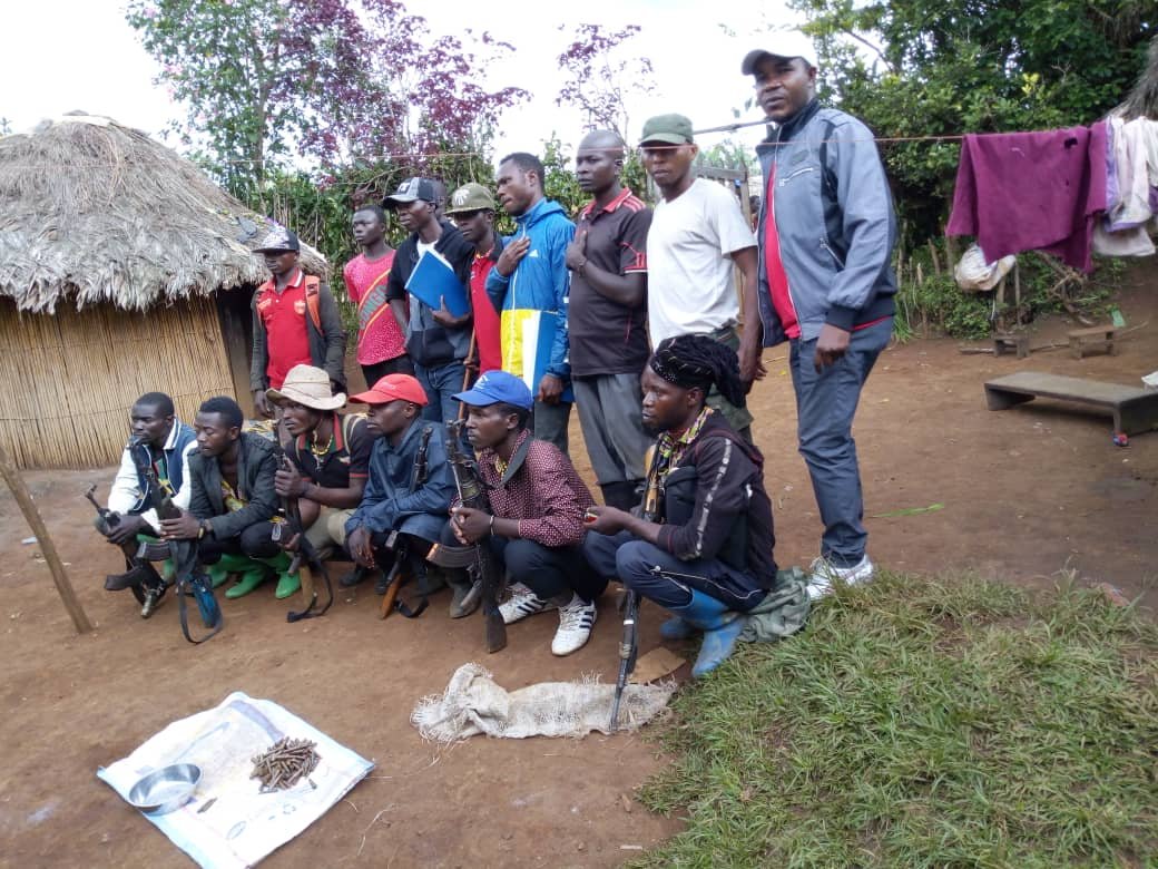 Raia Mutomboki militias. Credits.