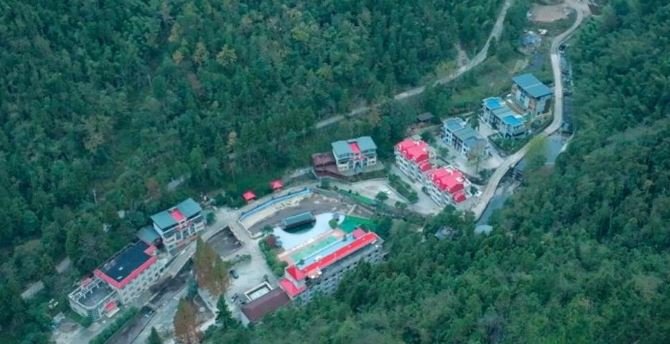 The Taoyuan International Holiday Village. From Weibo.