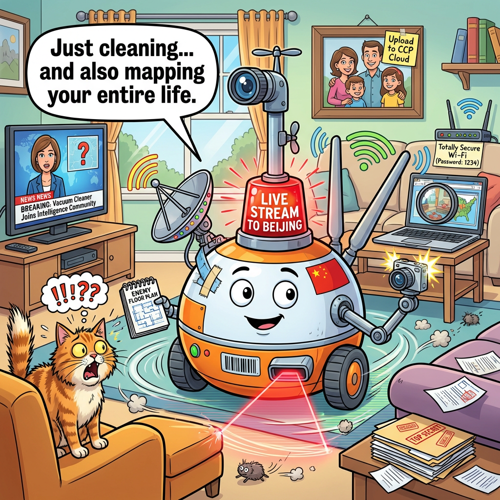 Buy a Chinese Cleaning Robot, Have Your Home Watched by Beijing