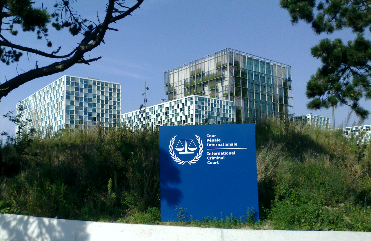 The International Criminal Court in The Hague. Credits.