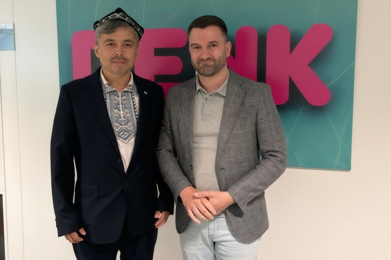 The author with MP Stephan van Baarle ( May 11, 2026 ).&nbsp;