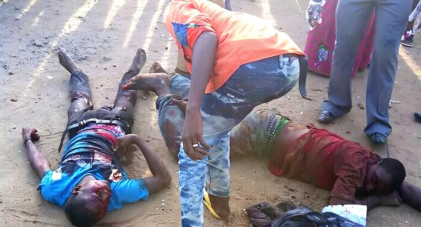 Victims of a Boko Haram terrorist attack. Credits.