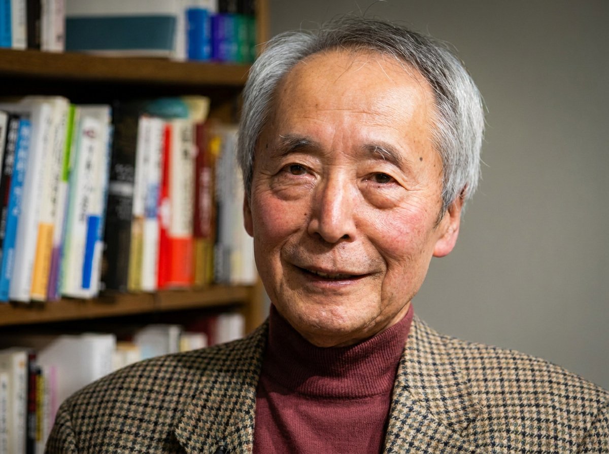 Constitutional law scholar Professor Yoichi Higuchi. Screenshot.