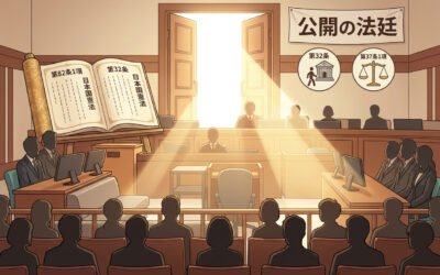 Constitutional Issues in the Unification Church Dissolution Case. 6. The Public Nature of Trials