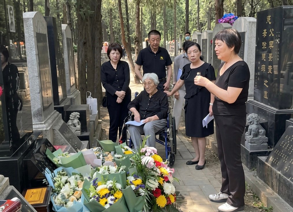 Not this year: Tiananmen Mothers at Wan’an Cemetery.