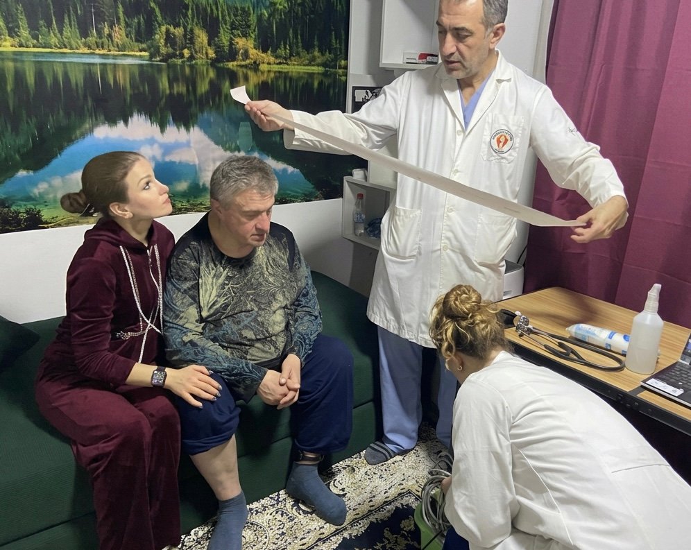 Rudnev&rsquo;s latest medical examination during his house arrest.