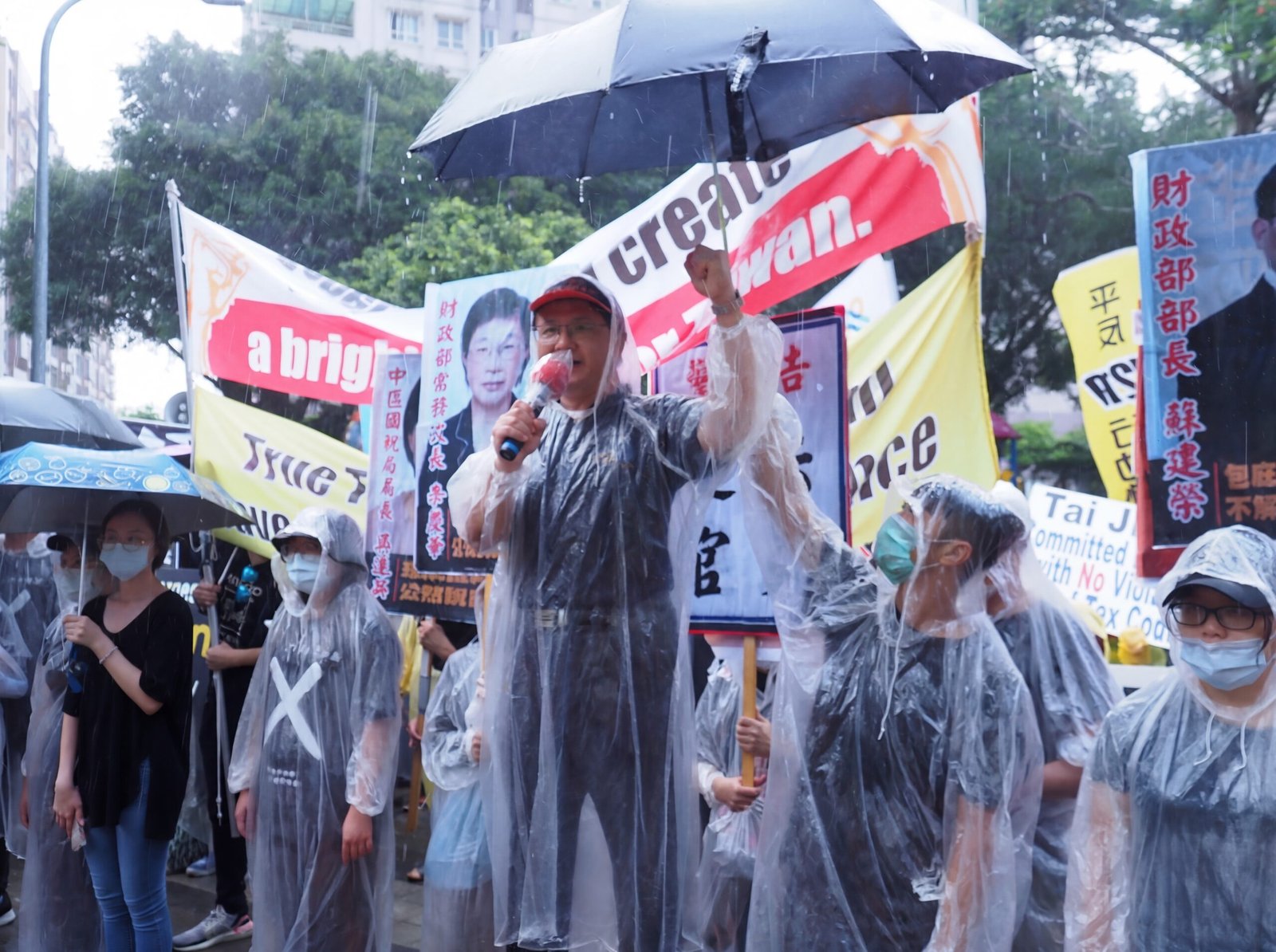 Tax and Legal Reform League Protests in Taiwan.