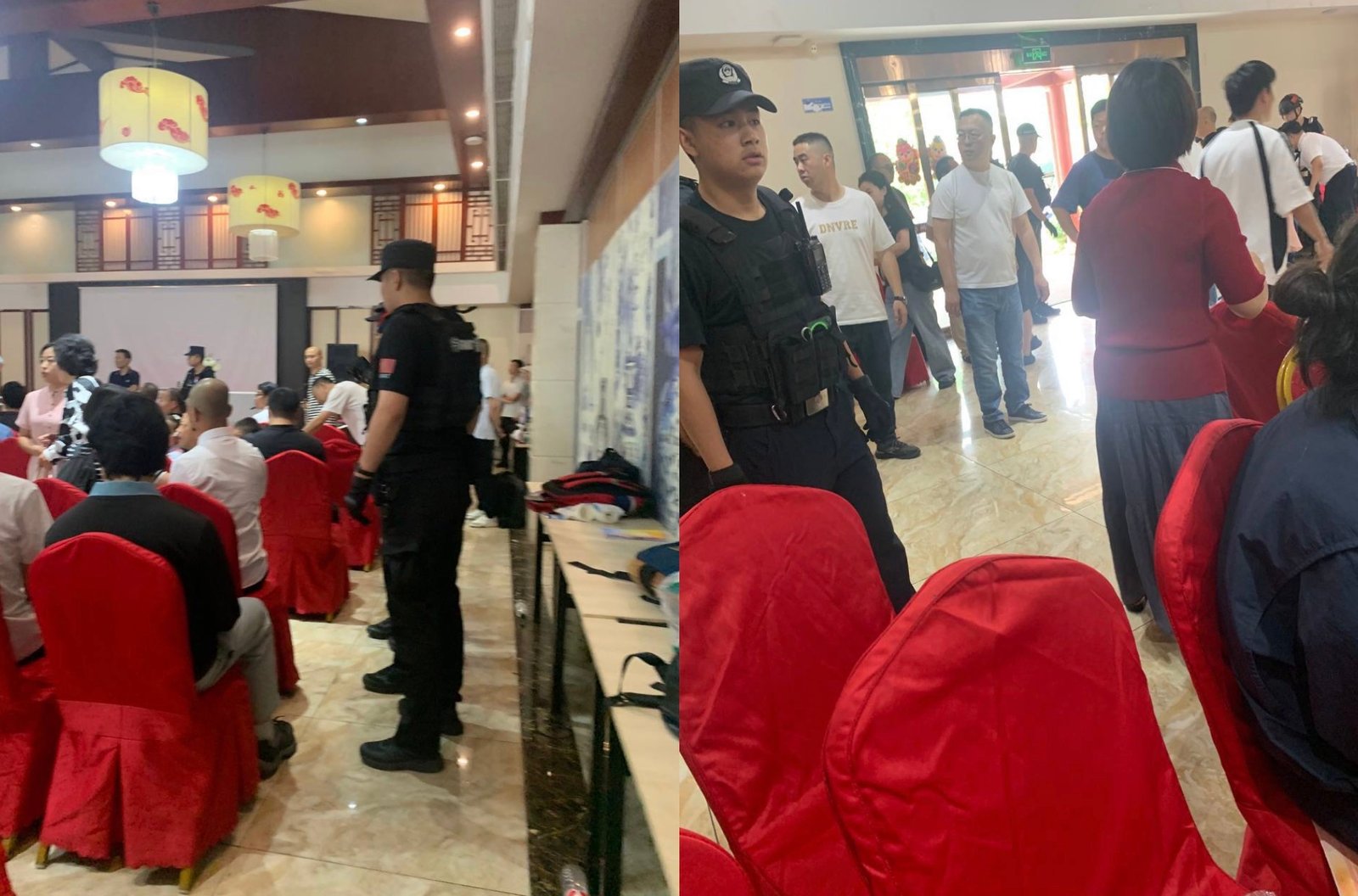 Some further images of the raid.