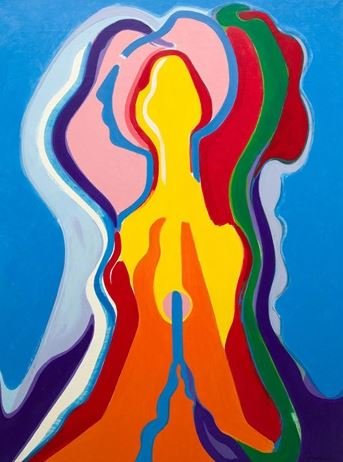Claude Bellegarde (1927-2019), &ldquo;Force vive&rdquo; (1973).