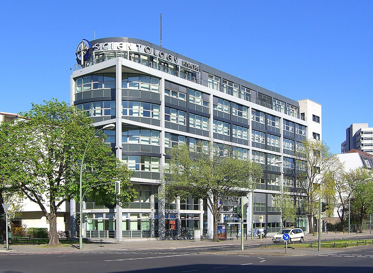 Berlin’s Church of Scientology. Credits.