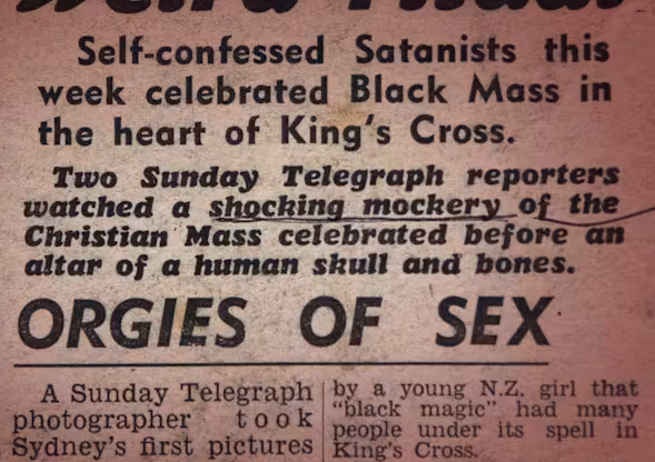 Sensationalized story about Norton appeared in the Australian media.