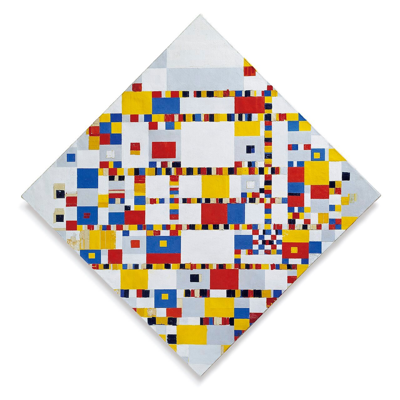Piet Mondrian (1872&ndash;1944), &ldquo;Victory Boogie Woogie&rdquo; (1942&ndash;44). Credits.