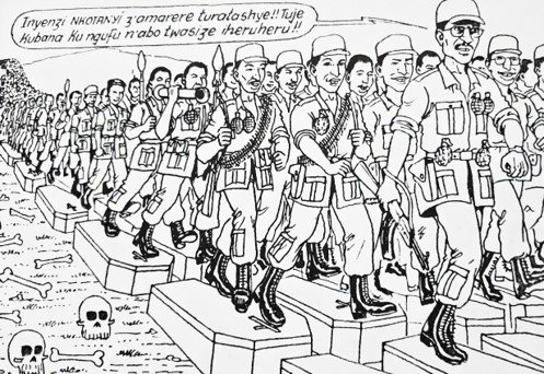 Hate media labeled Tutsi as “cockroaches” (inyenzi), “snakes,” and “vermin,” making killing seem like cleansing rather than murder.